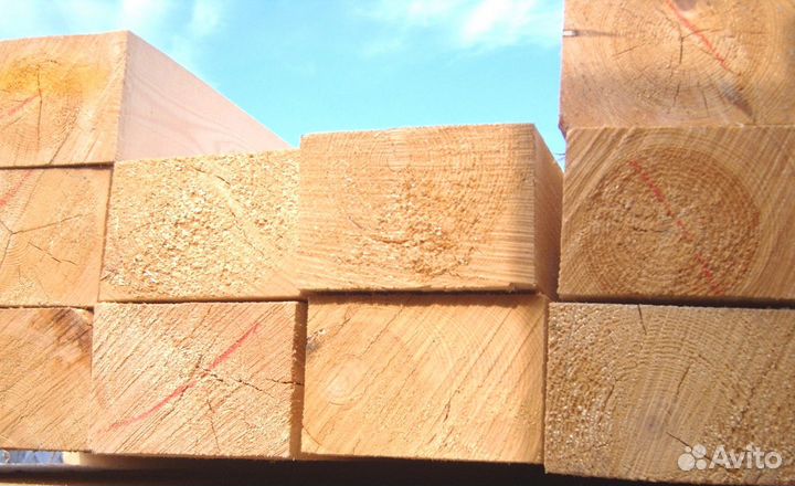 Качественный брус камерной сушки 140х190мм, гост