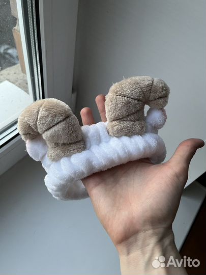 Повязка на голову спортивная бандана рога барана