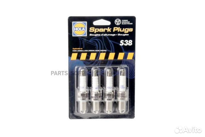Hola S38 Свечи зажигания трехэлектродная
