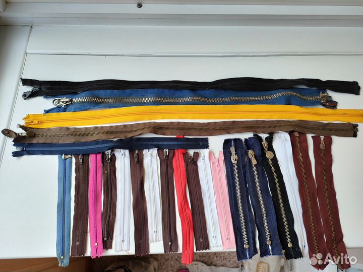 Молнии разные(15,16,17,35,55,65,70,см)