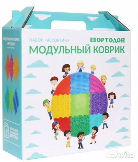Модульный массажный коврик