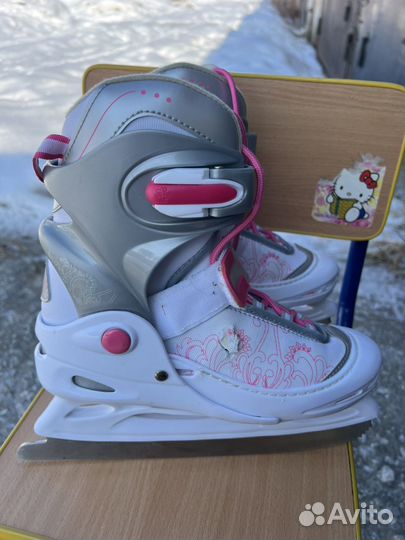 Коньки детские раздвижные 34 37