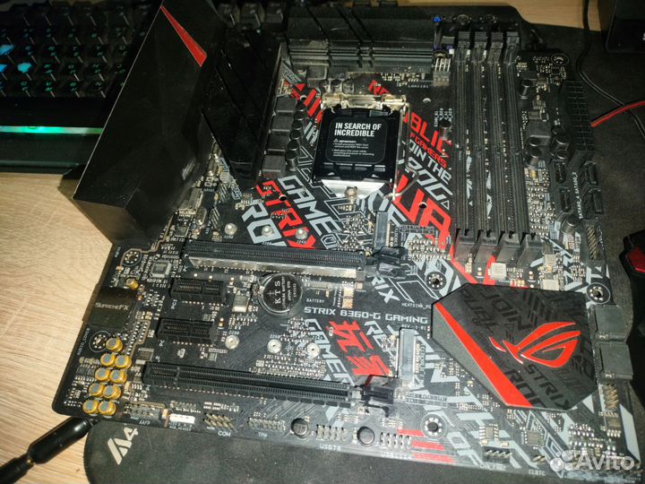 Материнская плата asus rog strix B360-G gaming