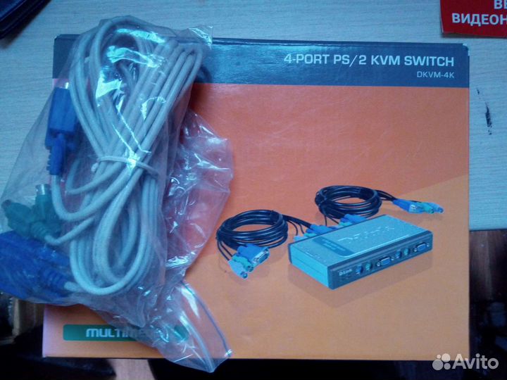 KVM-переключатель D-link dkvm-4K