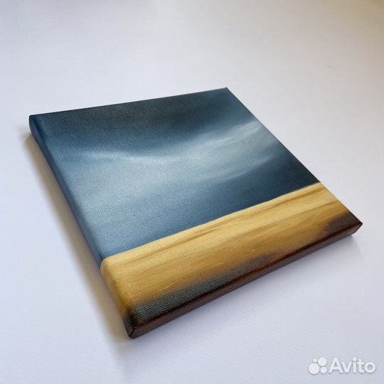 Картина маслом «Поле»