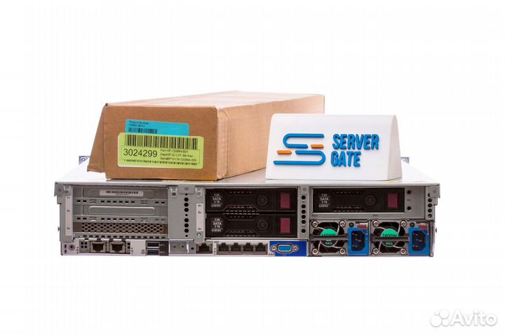 Сервер HP DL380 Gen9 15LFF P840 2xE5-2695v4 64GB