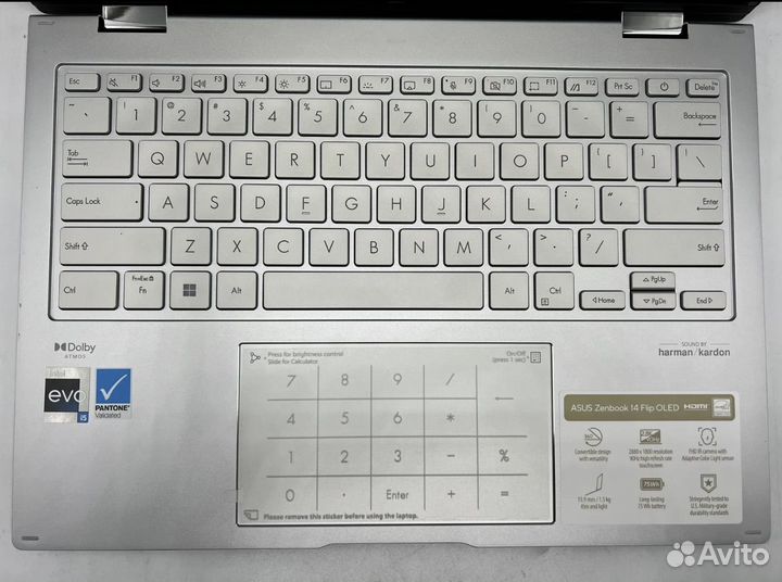2023 2.8k Сенсорный Asus Zenbook flip i5 13gn 90гц