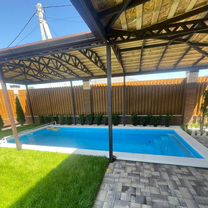 Бассейн под ключ 8*3*1,5 с подсветкой