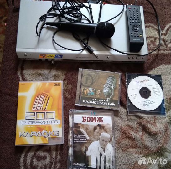 Dvd плеер с караоке samsung