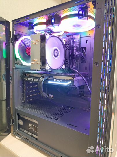 Игровой компьютер ryzen 5600+4060