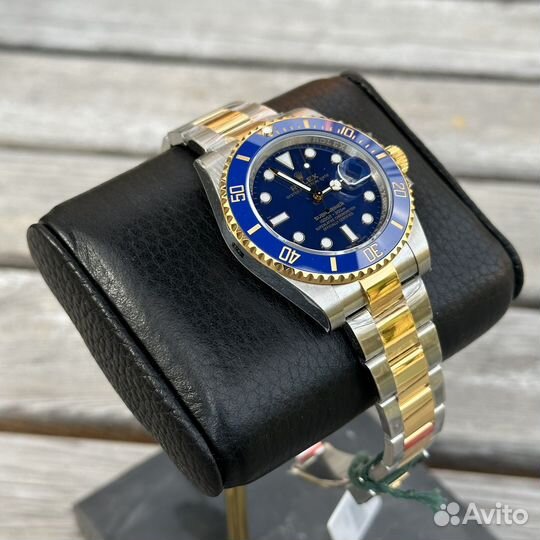 Часы Rolex Submariner blue dial 126613