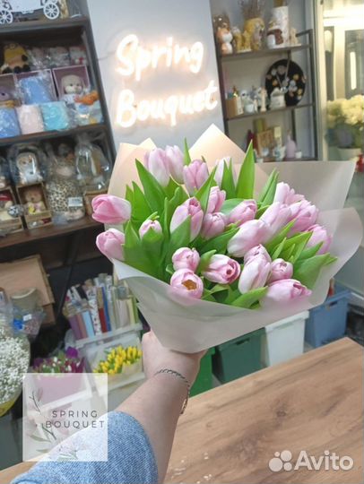 Цветы тюльпаны букет