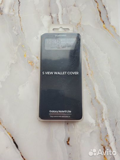 Чехол Samsung Galaxy Note10 Lite View Wallet Cover