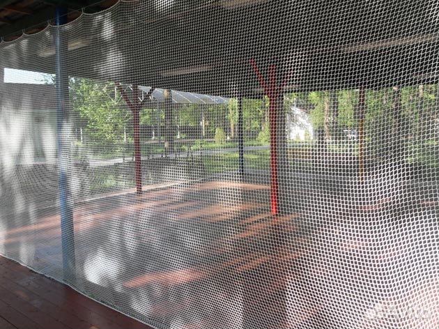 Сетка заградительная