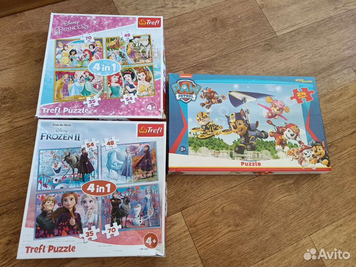 Пазлы для детей Djeco и другие