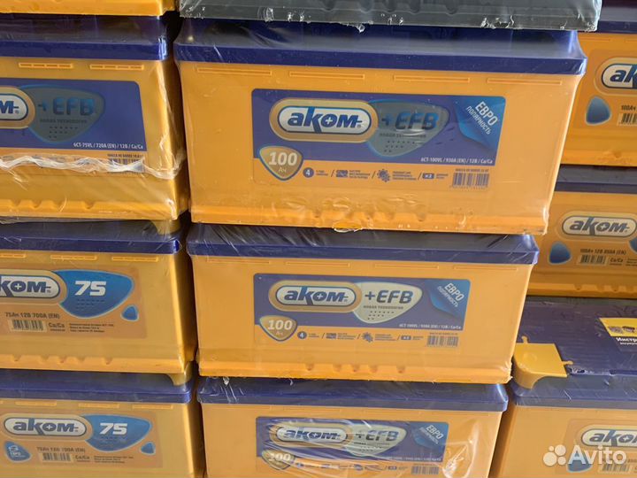 Аккумулятор 100 EFB