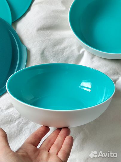 Tupperware: контейнеры, блюдо для фруктов, миски