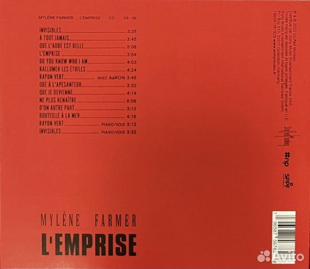 Mylene Farmer. L'emprise -2022