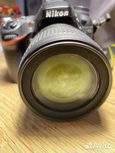 Зеркальный фотоаппарат Nikon D7100 объектив 105