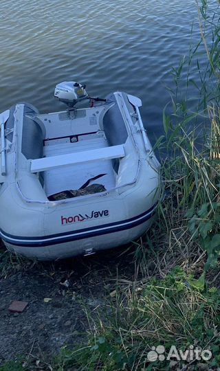 Лодка с мотором honda