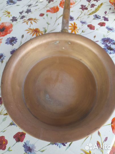 Медный таз, сковорода