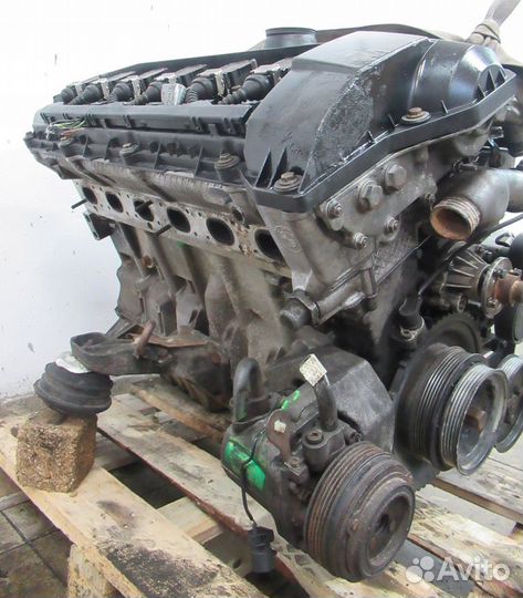 Двигатель (двс) BMW 328i M52B28 1 vanos