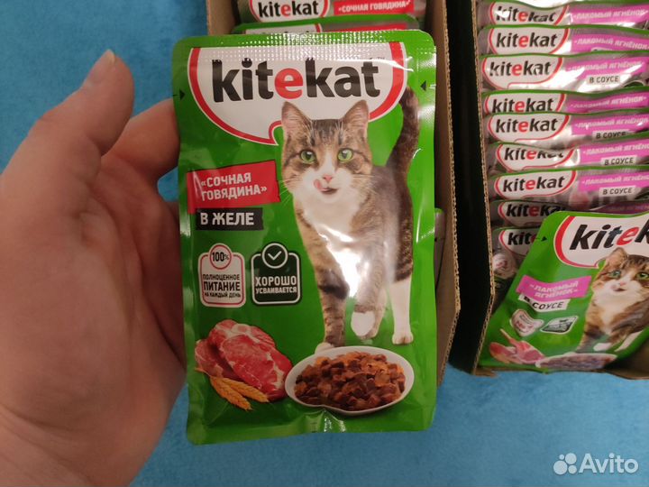 Корм для кошек kitekat