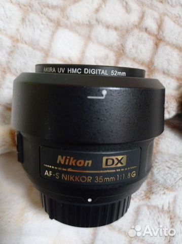Объектив nikon 35 mm 1.8