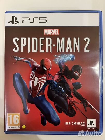 Человек Паук 2 (Spider Man 2) диск PS5