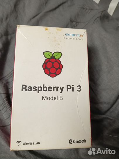 Микрокомпьютер Raspberry Pi 3 model B
