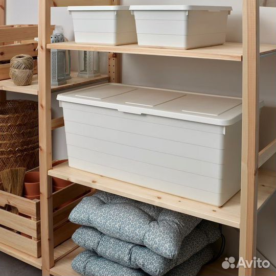 Яшик для хранения IKEA белый