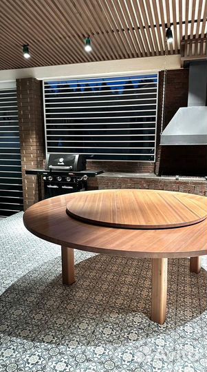 Стол новый лофт из массива дерева