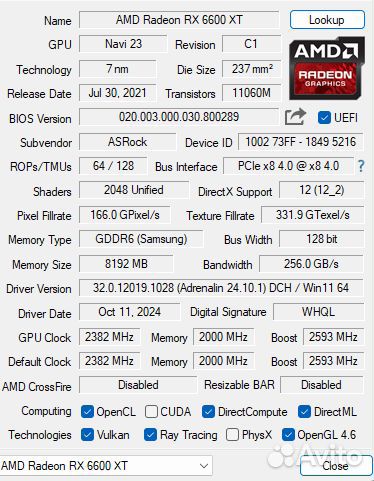 RX 6600 XT Challenger 8GB