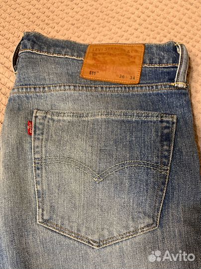 Джинсы мужские Levis 511 (W36 / L34)