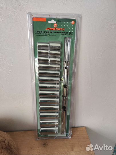 Набор торцевых головок jonnesway