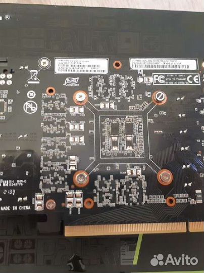 Продам видеокарту 1660TI Palit