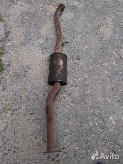 Выхлопная труба средняя часть infiniti FX35 (S50)