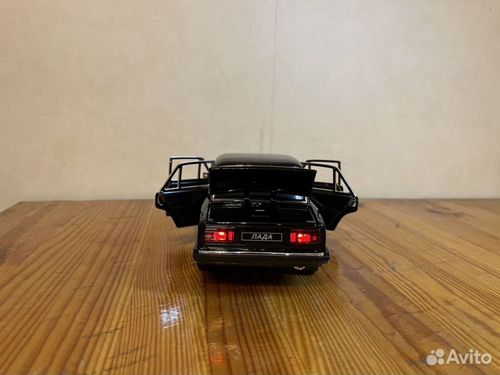 Машинка ваз 2107 черный