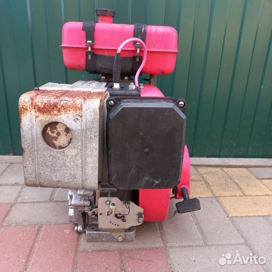 Двигатель Калужский,6л.с,и насос