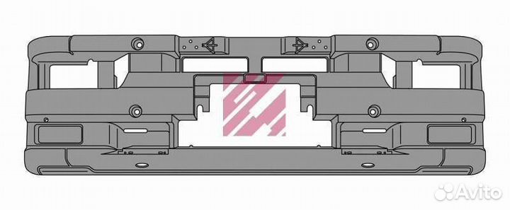 Бампер передний Iveco Eurotech