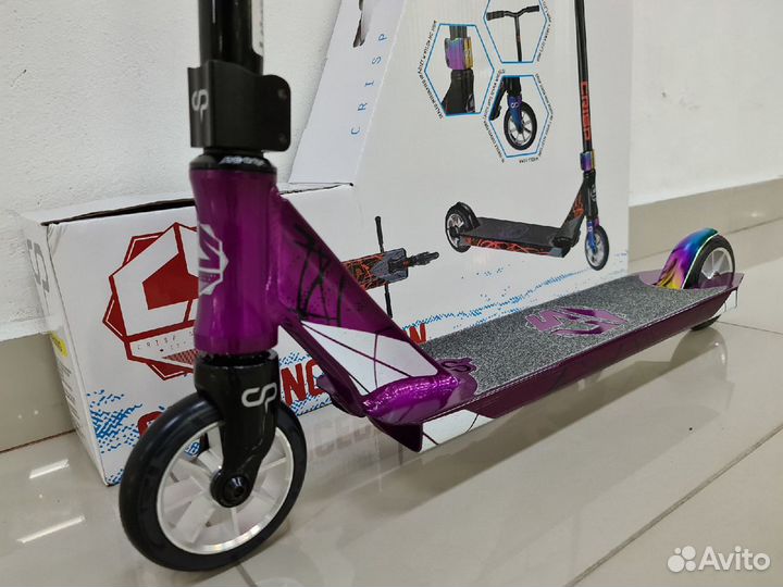 Самокат трюковой Crisp Inception Trans Purple New