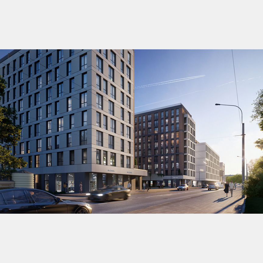 Апартаменты-студия, 21,3 м², 6/10 эт.