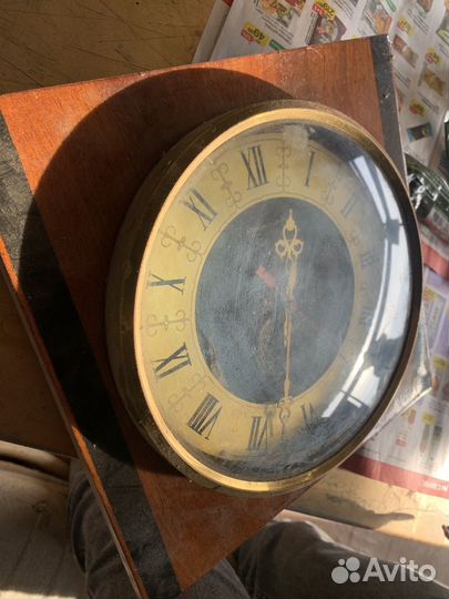 Часы янтарь СССР