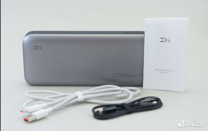 Повербанк ZMI QB826G 210W 25000 mAh
