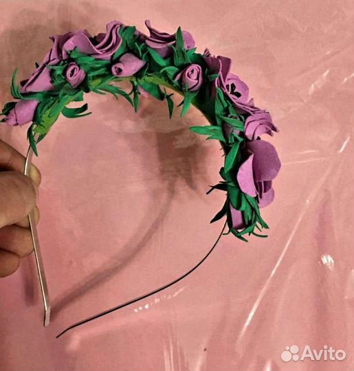 Ободок ручной работы