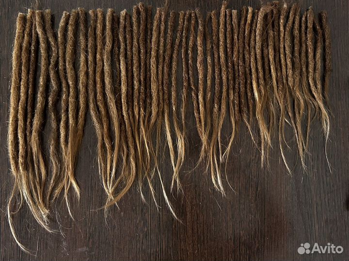 Дреды натуральные срез для удлинения
