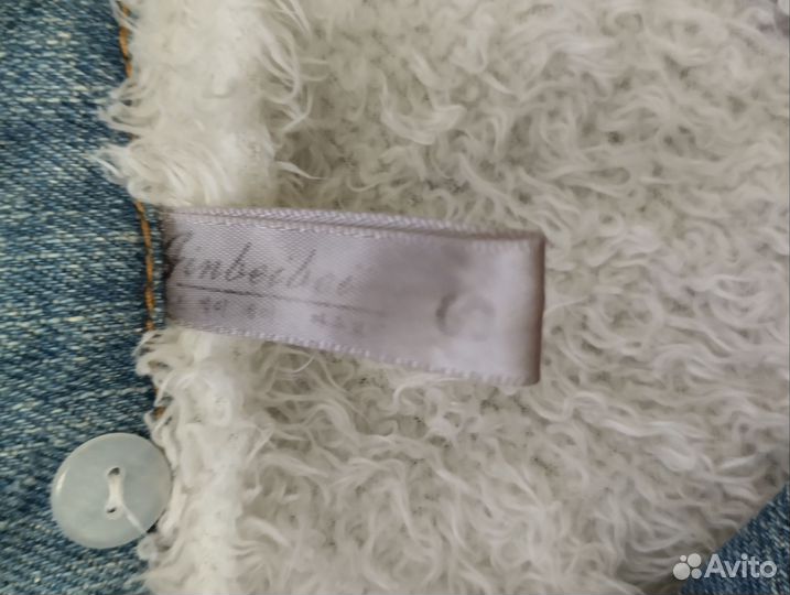 Джинсовая куртка теплая 10-12 лет