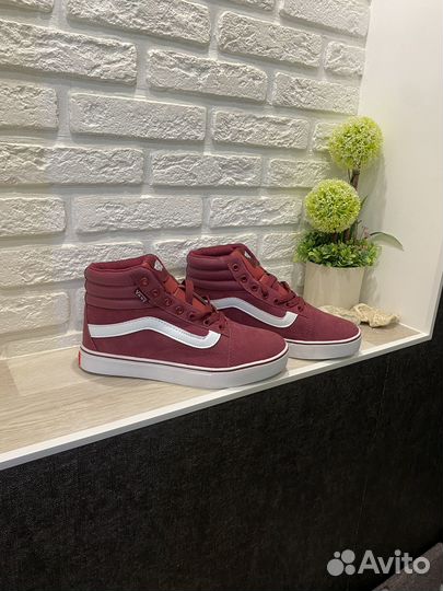 Кеды vans зимние