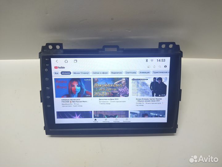 Магнитола Toyota Prado 120, 2002-2009. Android