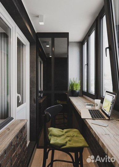 Заводские окна на балкон